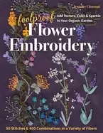 Image of foolproof flower embroidery 80 stitches and 400 combinations in a variety o