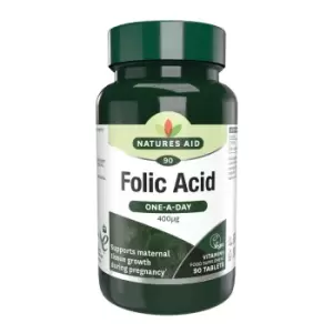 Image of Natures Aid Folic Acid - 400ug