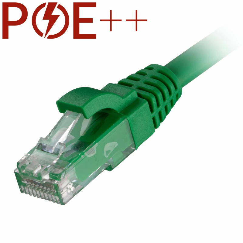 Image of Cablenet 5m Cat6 RJ45 Green U/UTP LSOH 24AWG Snagless Booted Patch Lea
