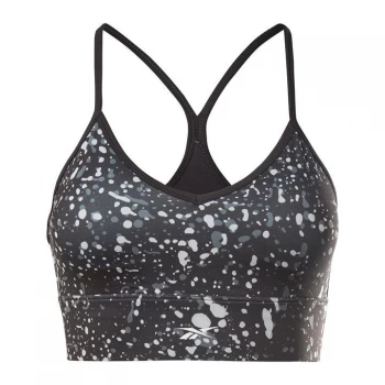 Image of Reebok WOR AOP Triangle Bra Ladies - Black