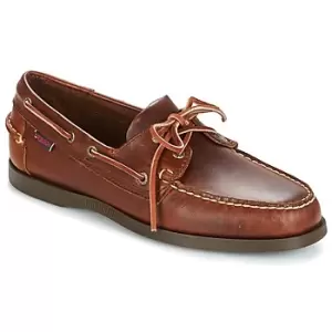 Image of Sebago DOCKSIDES mens Boat Shoes in Brown,7,8,8.5,9.5,10.5,11