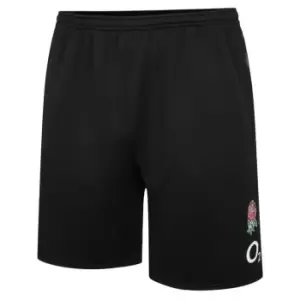 Image of Umbro England Rugby Shorts Junior Boys - Black