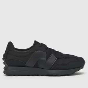 Image of New Balance Black 327 Youth Trainers