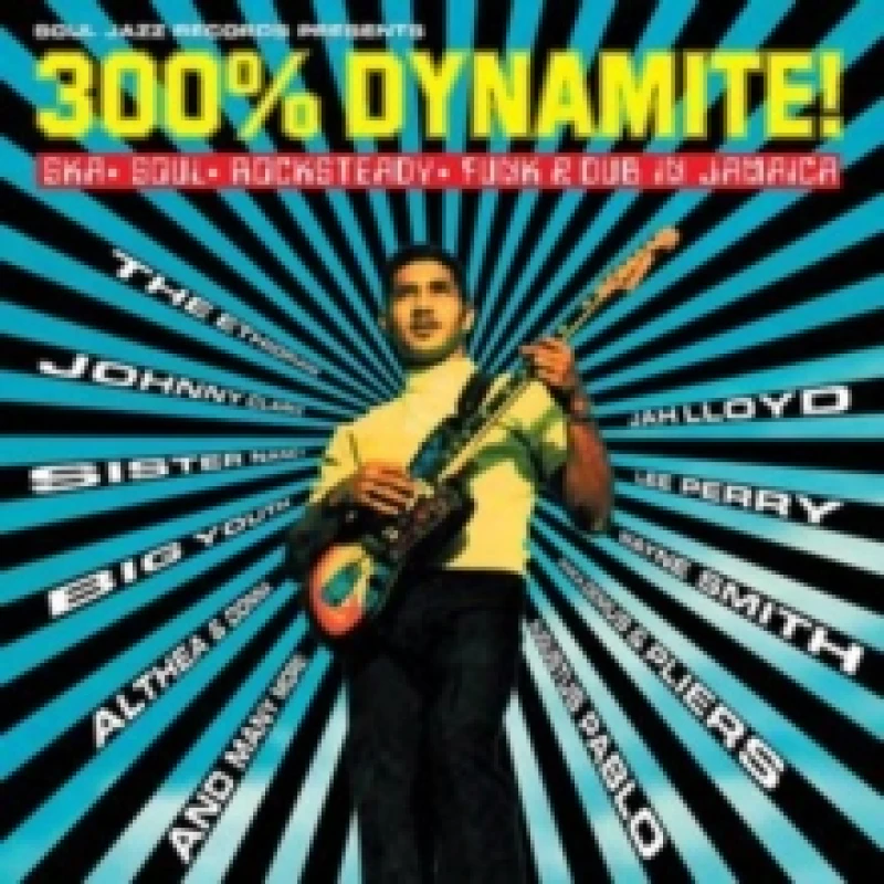 Image of 300% Dynamite!: Ska, Soul, Rocksteady, Funk and Dub in Jamaica CD / Album