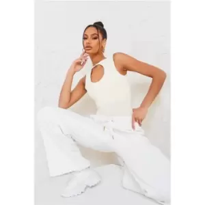 Image of I Saw It First Nude Sian Marie Contour High Neck Bodysuit - Nude