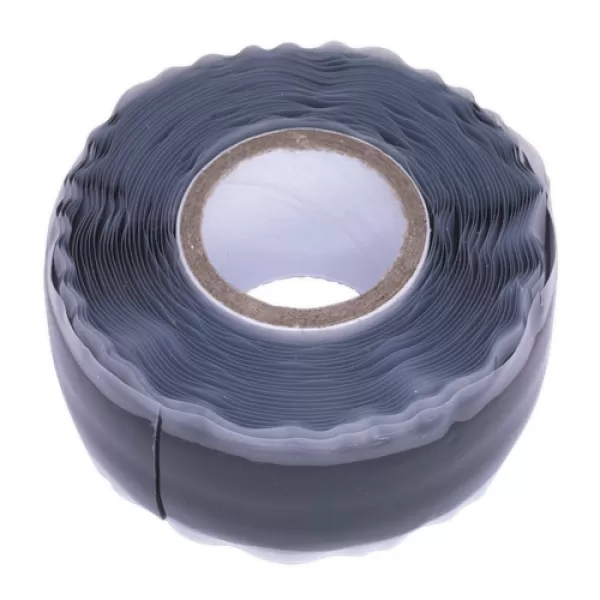 Image of Genuine SEALEY ST5B Silicone Repair Tape 5mtr Black