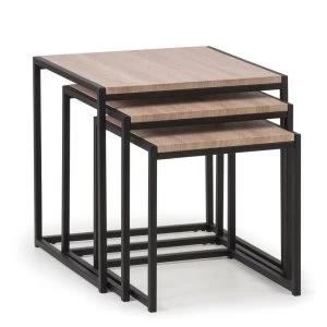 Image of Julian Bowen Tribeca Nest Of 3 Tables