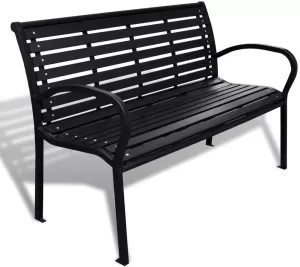 Image of Slingsby Value Metal Mesh Outdoor Bench Seat Grey 315563