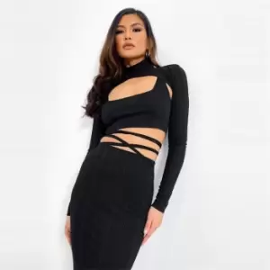 Image of Missguided Slip on Mule Sandals - Black