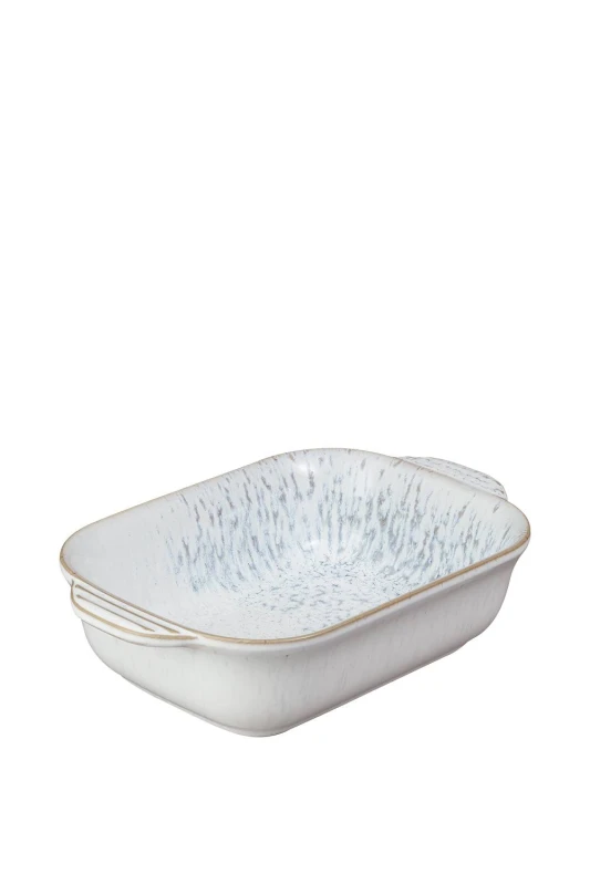 Image of Denby Small Rectangular Oven Dish in Cream Cream Unisex