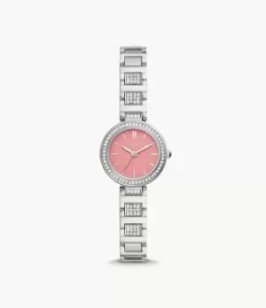Image of Fossil Women Karli Mini Three-Hand Stainless Steel Watch
