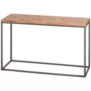 Image of Hoxton Collection Console Table With Parquet Top
