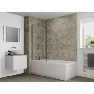 Image of Multipanel Classic Bathroom Wall Panel Hydrolock 2400 X 598mm Antique Marble