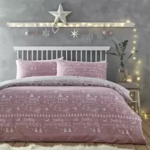 Image of Jolly Christmas Duvet Cover Set Bedding