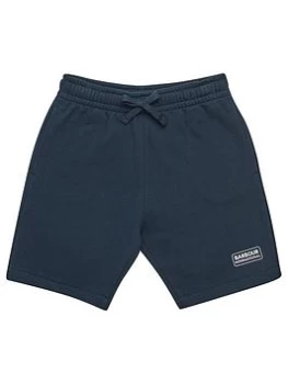 Image of Barbour International Boys Essential Jog Shorts - Navy, Size 6-7 Years