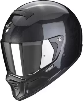 Image of Scorpion EXO-HX1 Carbon SE Solid Helmet, black, Size L, black, Size L