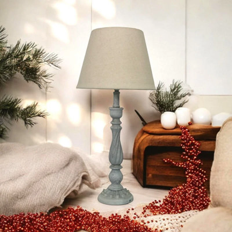 Image of Lamp and Shade - L12 x W12 x H54cm MinsterStylishLivingLtd7121