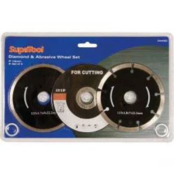 Image of SupaTool Diamond & Abrasive Wheel Set