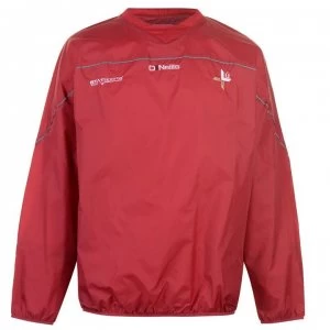 Image of ONeills Louth GAA Triton Windcheater Mens - Red/Silver