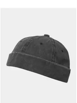 Image of Joe Browns Washed Cotton Docker Hat - Black, Men