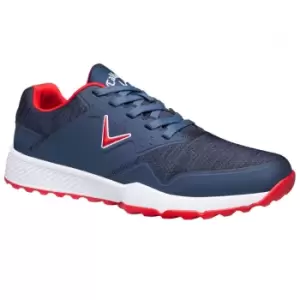 Image of Callaway 2022 Mens CHEV ACE AERO Golf Shoes NAVY/RED - UK8