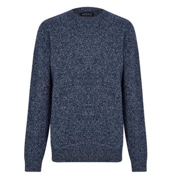 Image of Howick Embelton Crew Neck Sweater - Denim