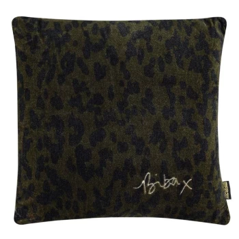 Image of Biba Cheetah Kiss Cushion - Cheetah Kiss