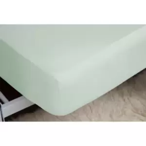 Image of Easy Care Fitted Sheet King Breeze