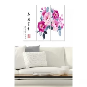 Image of MDF662345242 Multicolor Decorative MDF Painting (3 Pieces)