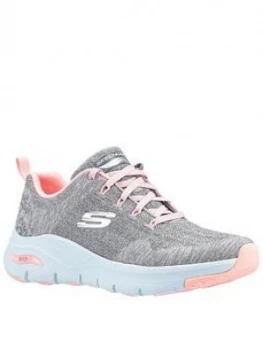 Image of Skechers Comfy Wave Arch Fit Trainers