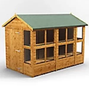 Image of Power Garden Shed 106PAPS Golden Brown 10x6