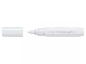 Image of Pilot Pintor Medium Bullet Tip Paint Marker 4.5mm White Single Pen 490