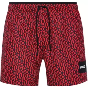 Image of Hugo Jago Swim Shorts - Red