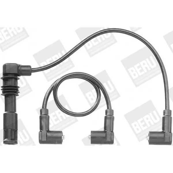 Image of Beru ZEF1187 / 0300891187 Ignition Wire Set Replaces N 104 529 11