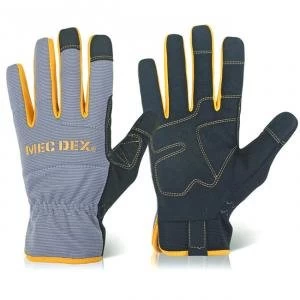 Image of Mecdex Work Passion Plus Mechanics Glove M Ref MECDY 712M Up to 3 Day