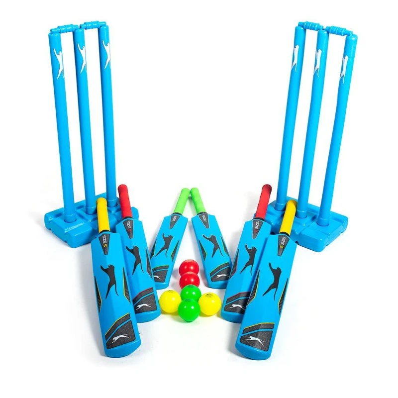 Image of Slazenger Academy Plastic Team Cricket Set Neutral unisex One Size