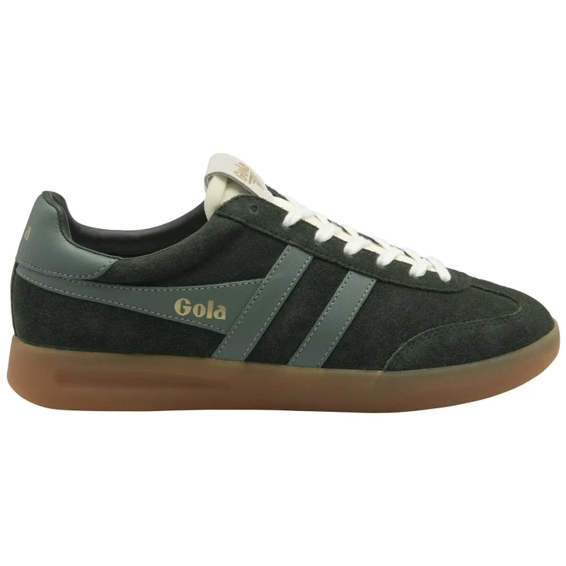 Image of Gola Gola Mens Cyclone Trainer - Dark Khaki Dark Khaki - Gola - Size: 8 Dark Khaki Male 8 GO07902