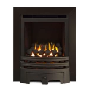 Image of Ignite Westerly Chrome effect Gas fire