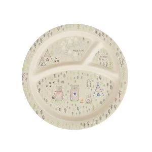 Image of Sass & Belle Bear Camp Bamboo Kid's Plate