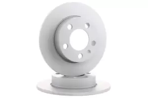 Image of ATE Brake disc 24.0109-0123.1 Brake rotor,Brake discs VW,AUDI,SKODA,Golf IV Schragheck (1J1),POLO (9N_),Polo Schragheck (6R1, 6C1)