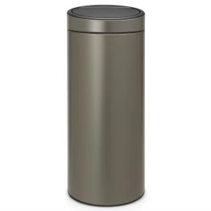 Image of Brabantia 30L Touch Lid Bin - Platinum