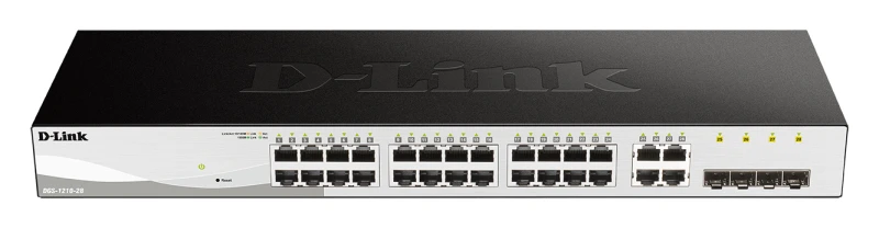 Image of D-Link DGS-1210-28 Managed L2/L2+ 1U Black