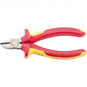 Image of Knipex Insulated Diagonal Side Cutters 140mm