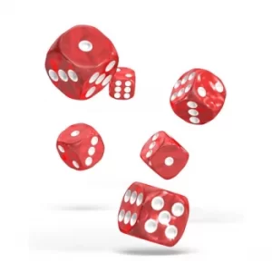 Image of Oakie Doakie Dice D6 (Marble Red)