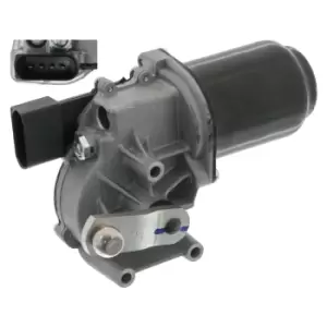 Image of Wiper Motor Lhd Only 48665 by Febi Bilstein