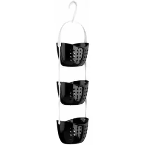 Image of Premier Housewares - 3 Tier Black Shower Caddy