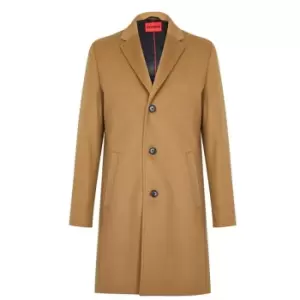 Image of Hugo Malte Formal Coat - Brown