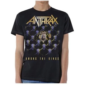 Image of Anthrax - Among The Kings Unisex Medium T-Shirt - Black