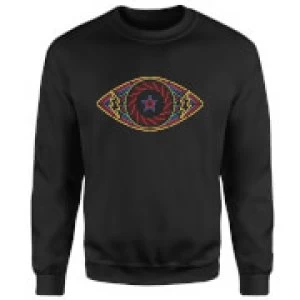 Image of Celebrity Big Brother Eye Sweatshirt - Black - 5XL