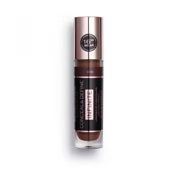 Image of Makeup Revolution Conceal & Define Infinite Longwear Concealer XL (9ml) C18